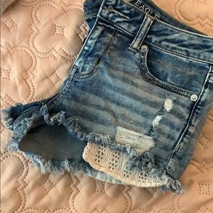 American Eagle Shortie Shorts